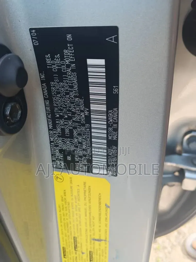 Lexus RX 2005 Silver
