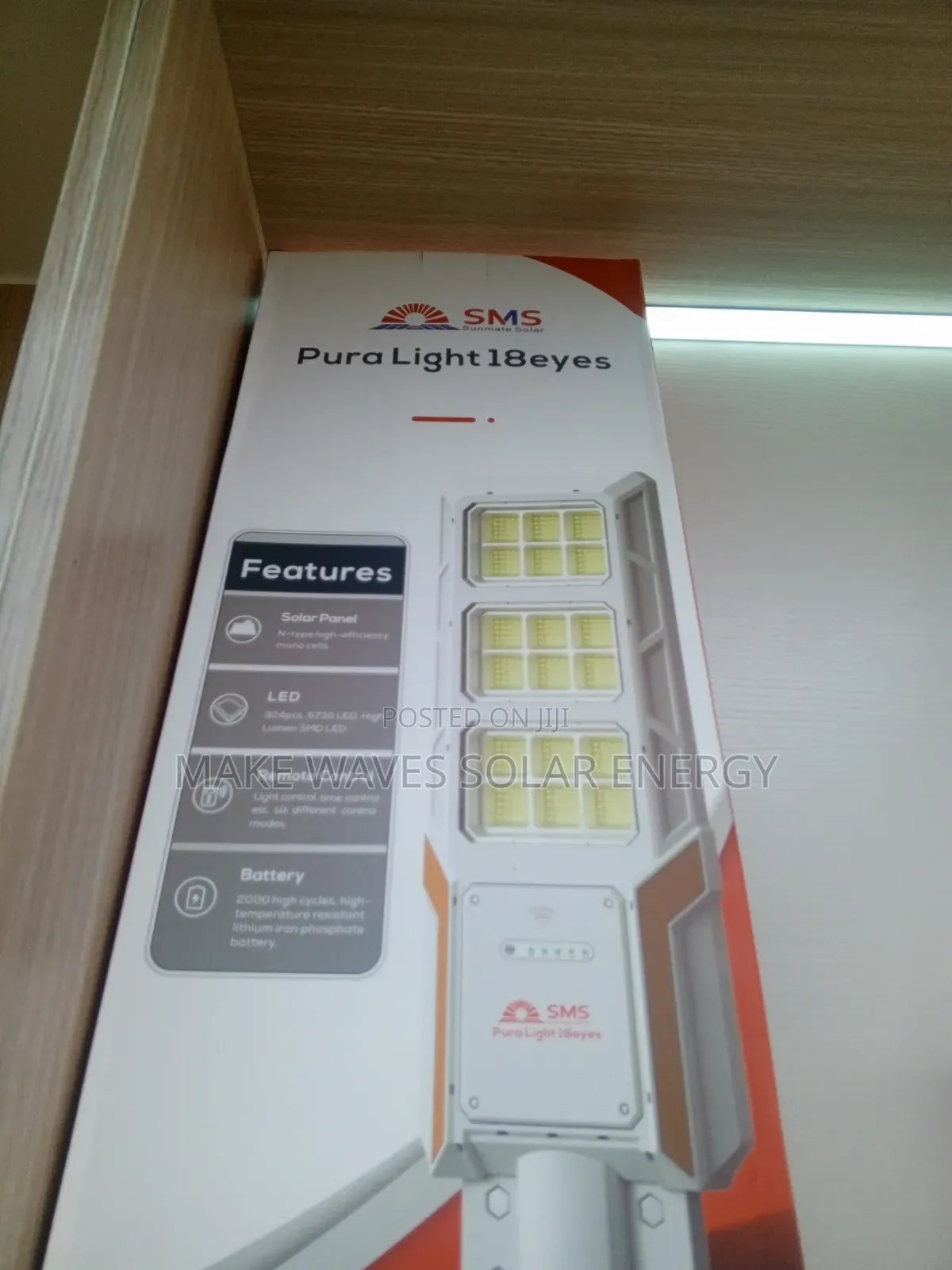18 Eyes All in One Solar Street Light