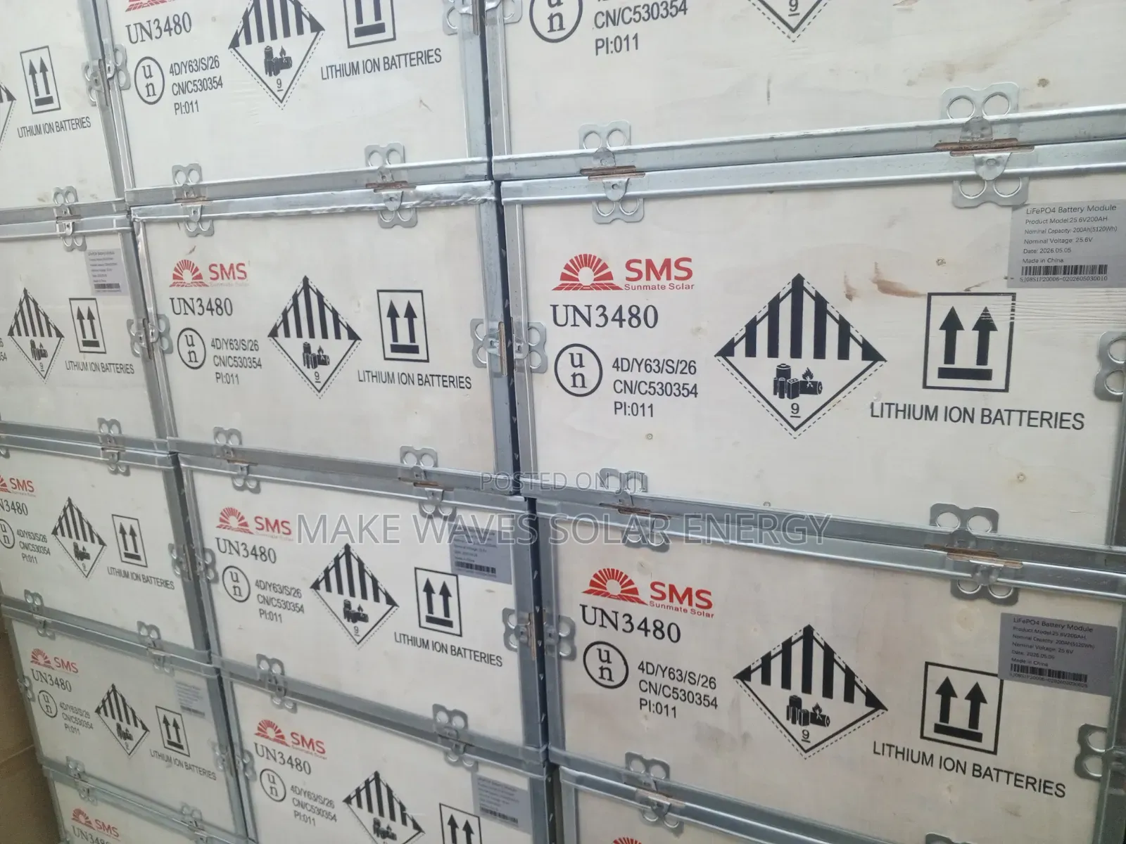 12kwh 48v Lithium Battery SMS