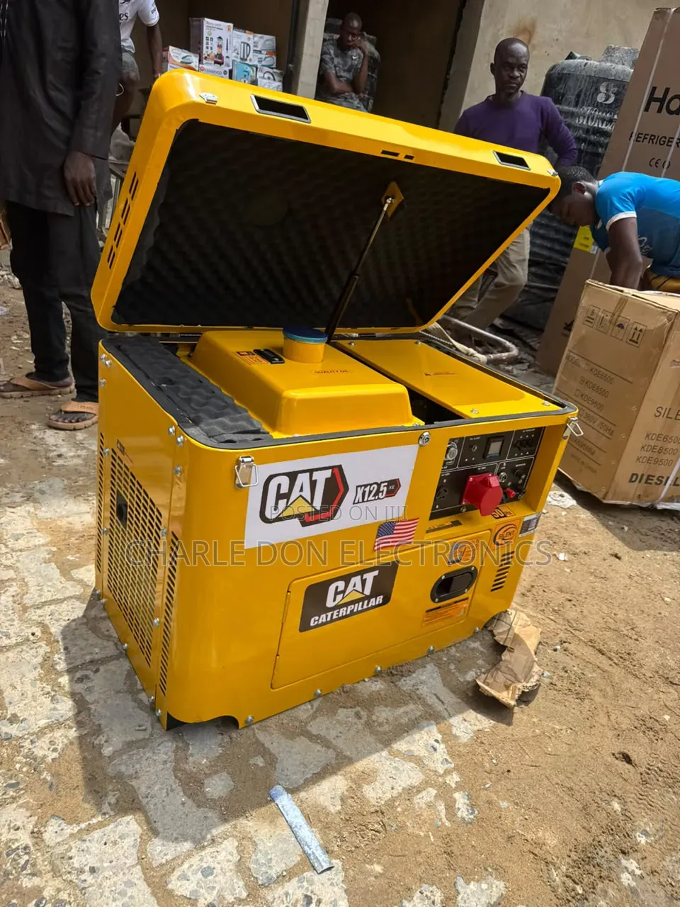 CAT 12.5kVA Diesel Generator – Low Noise, Maximum Performance