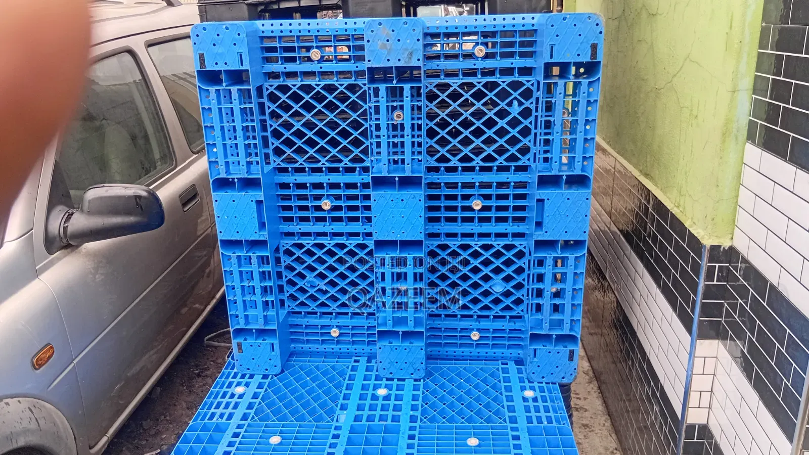 Blue Plastic Pallets Available