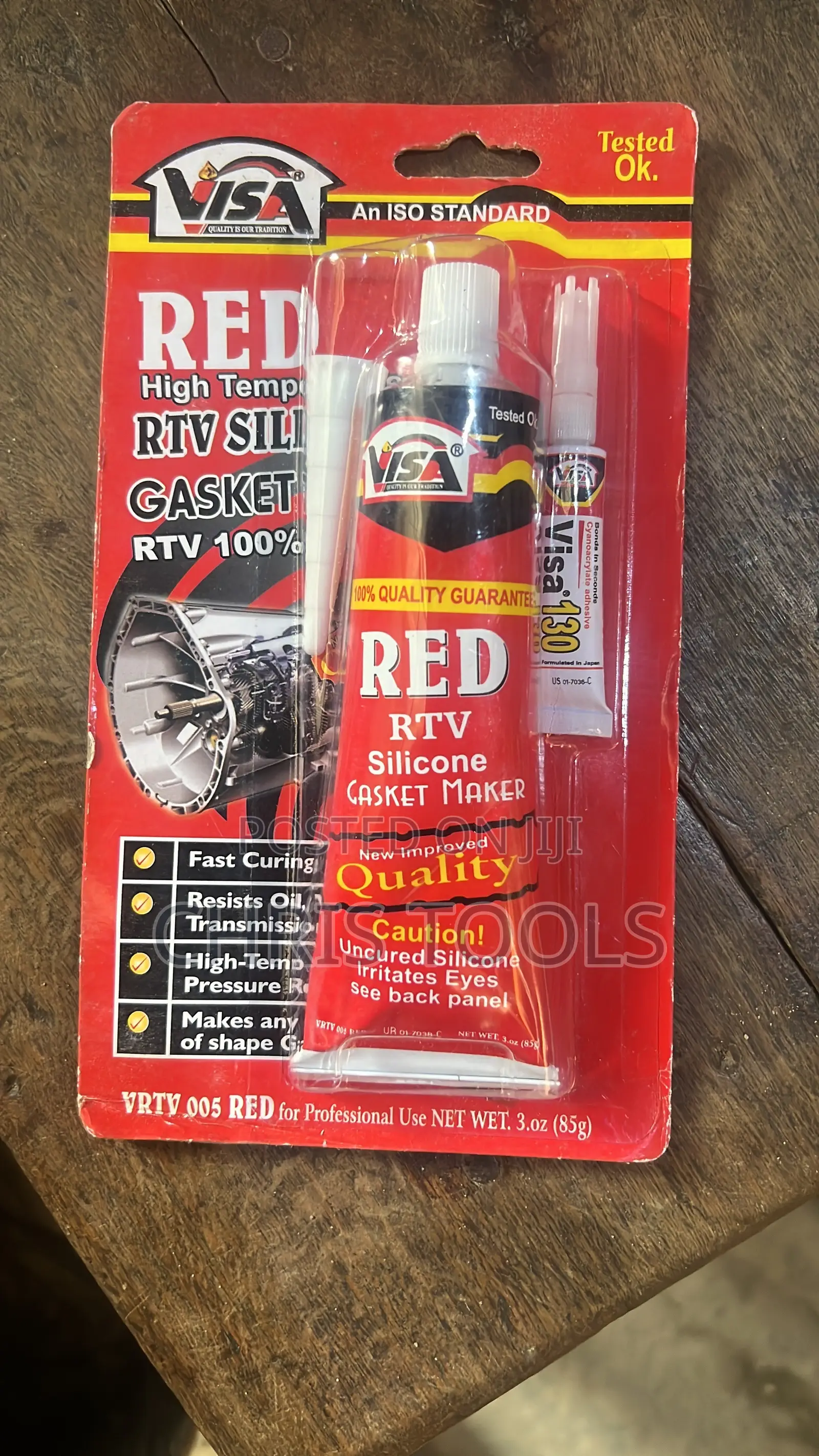 Red RTV Silicone Gasket Maker