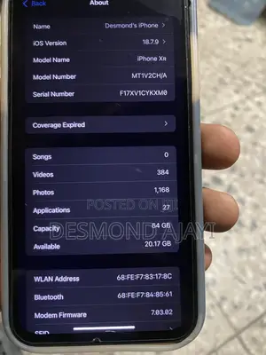 Apple iPhone XR 64 GB White