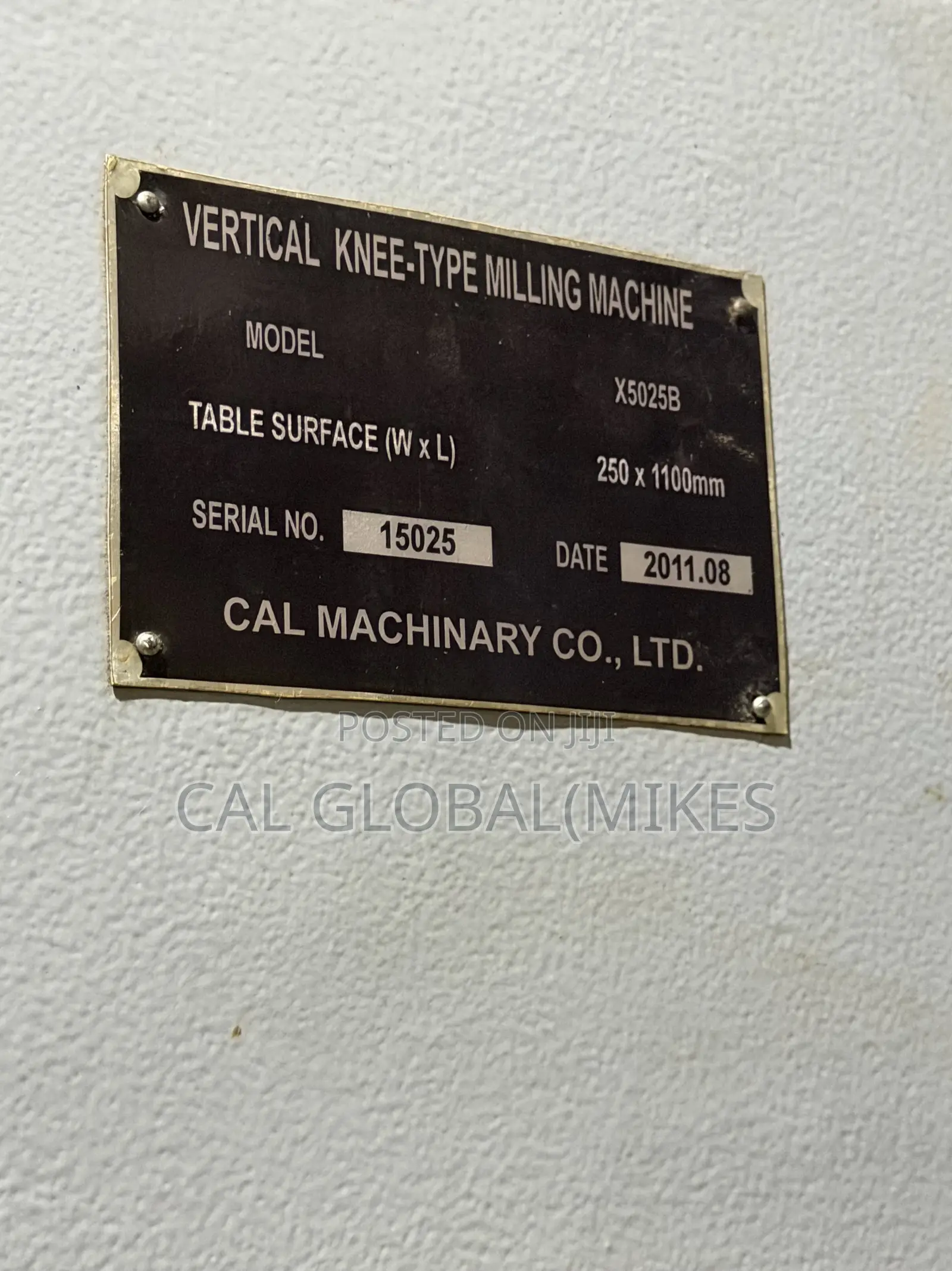 Vertical Knee-Type Willing Machine
