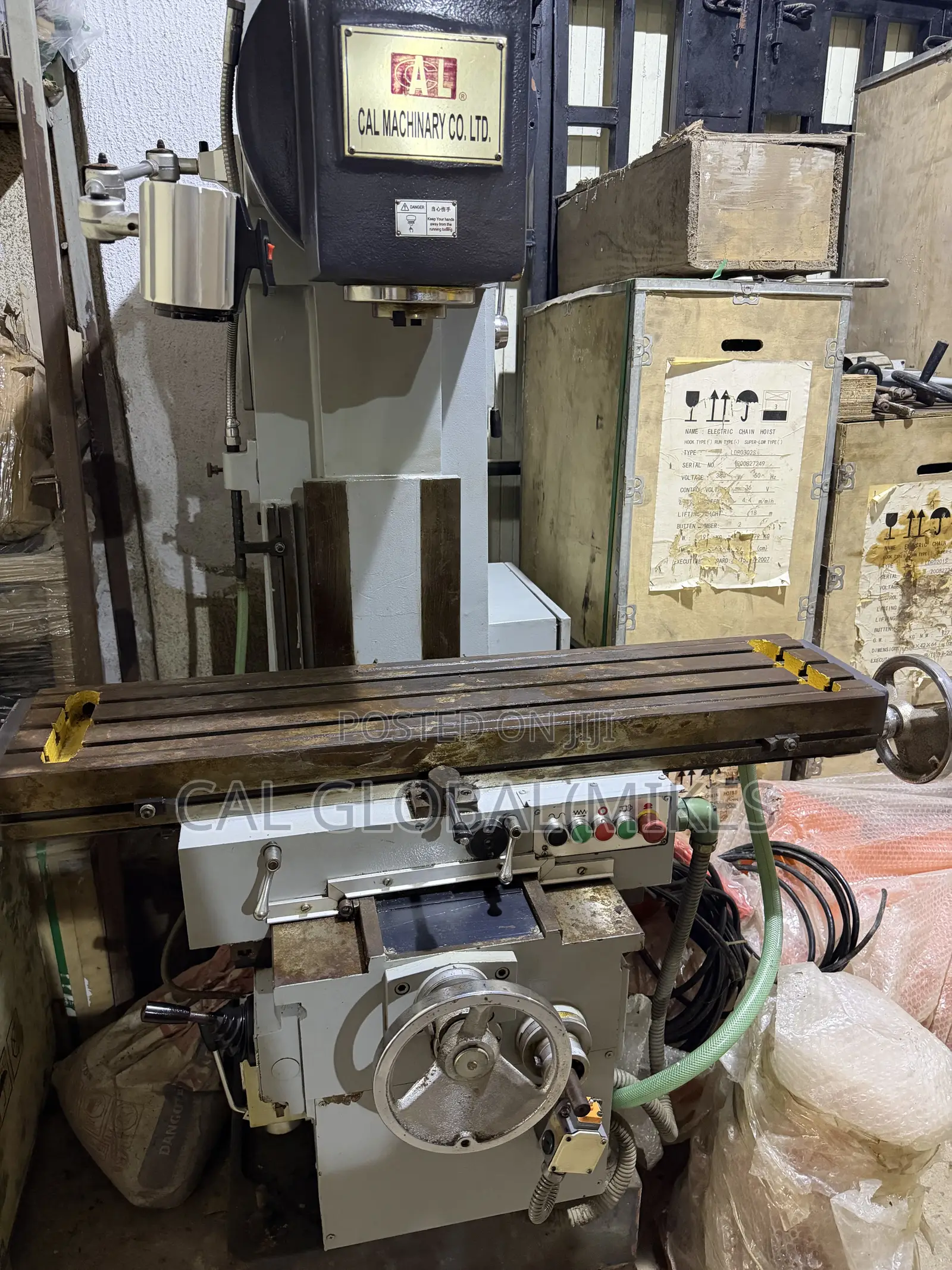 Vertical Knee-Type Willing Machine