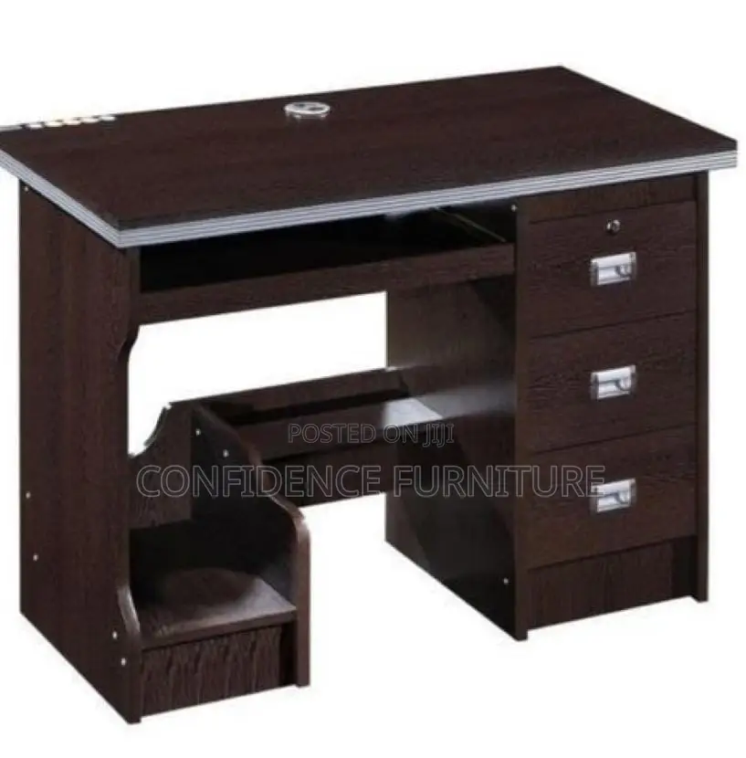 Computer Table With Side Storage