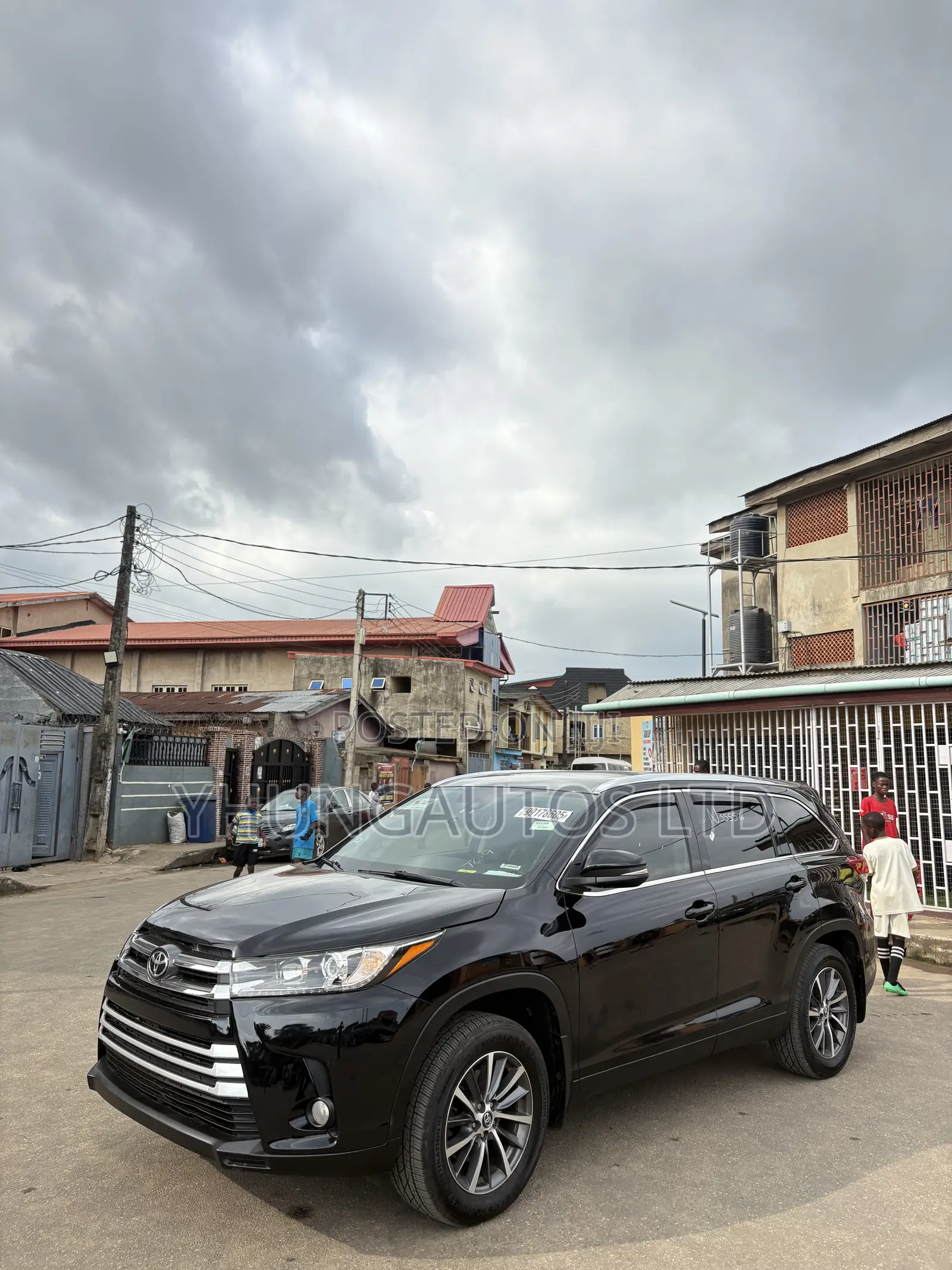 Toyota Highlander XLE 2019 Black