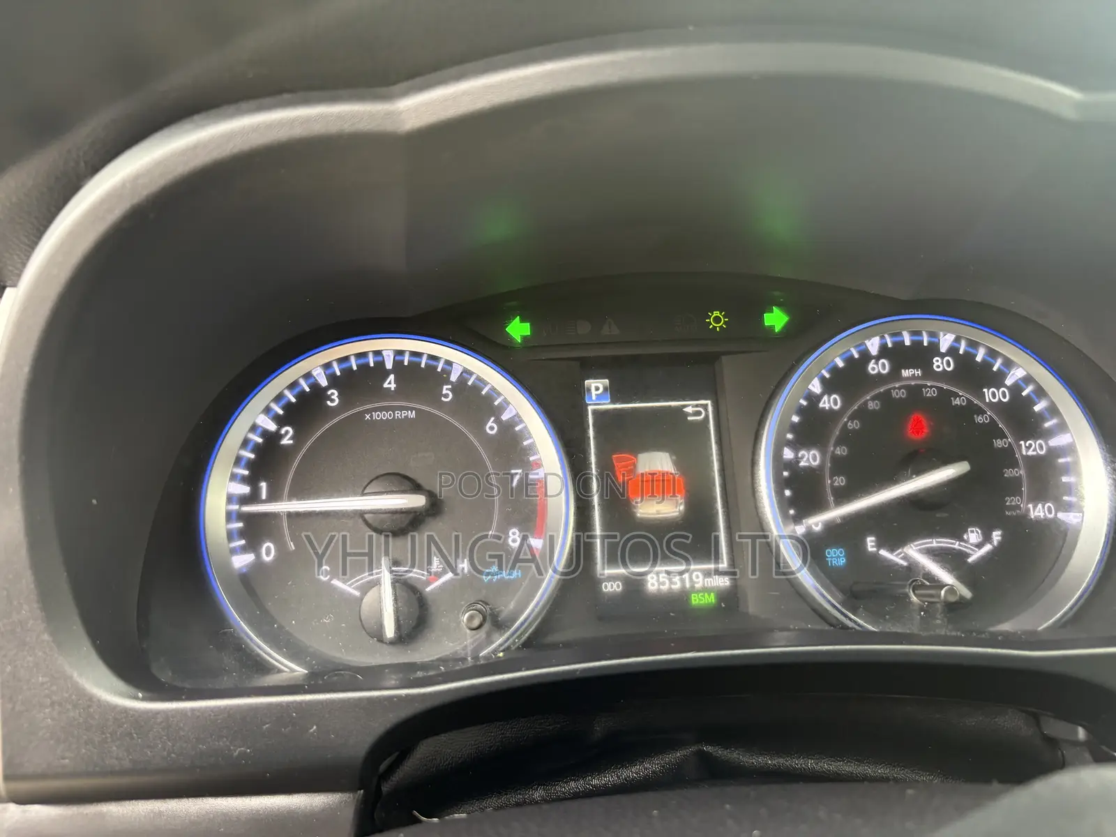 Toyota Highlander XLE 2019 Black