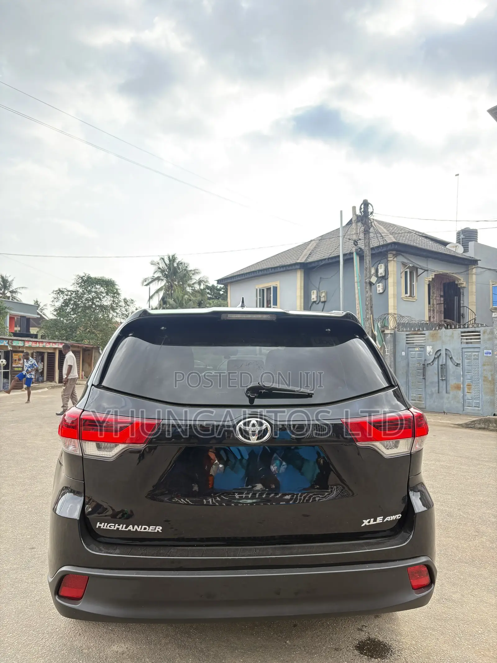 Toyota Highlander XLE 2019 Black