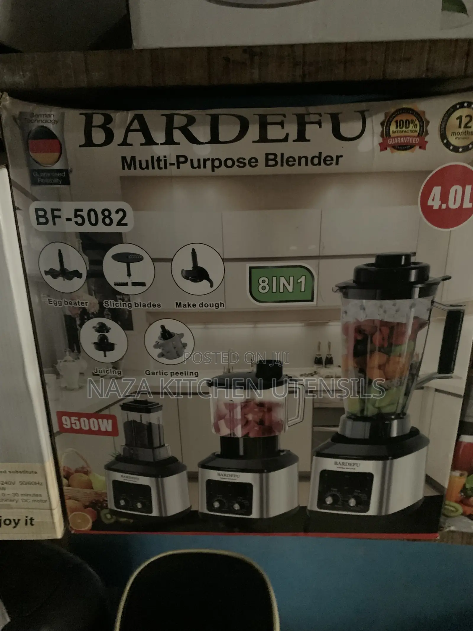 Bardefu 8in1commercial Blender