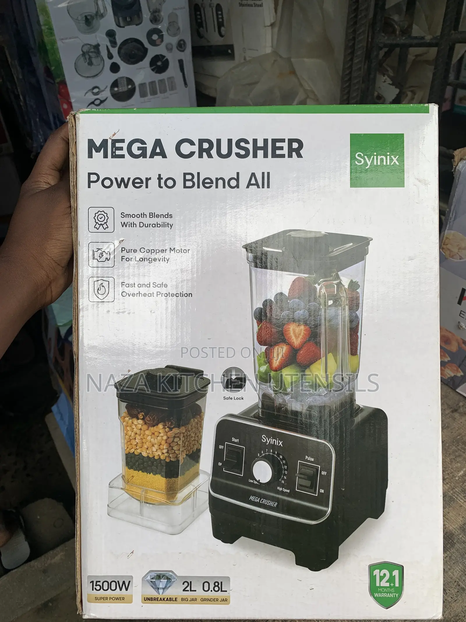 Syinix Mega Crusher Blender
