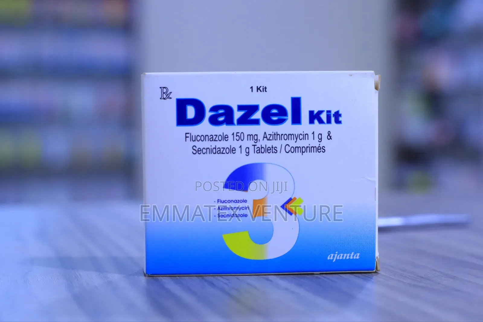 Dazel Kit Tablet (Secnidazole) X4