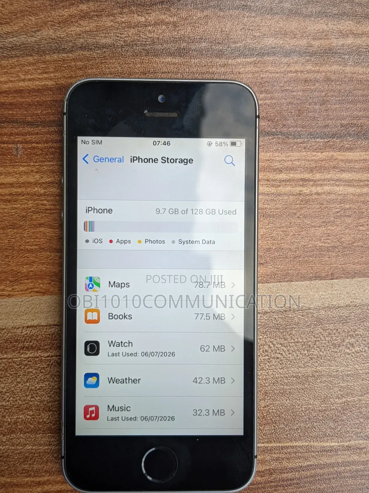 Apple iPhone SE 128 GB Silver