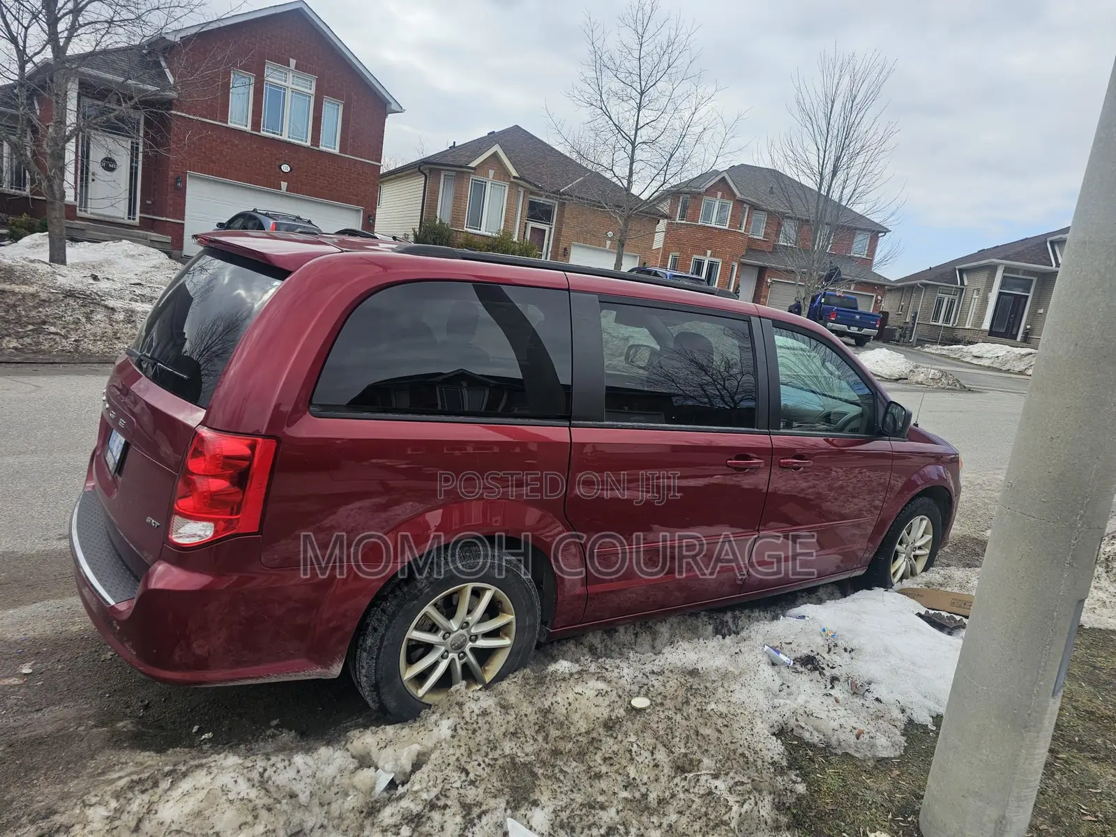 Dodge Caravan 2015 Maroon