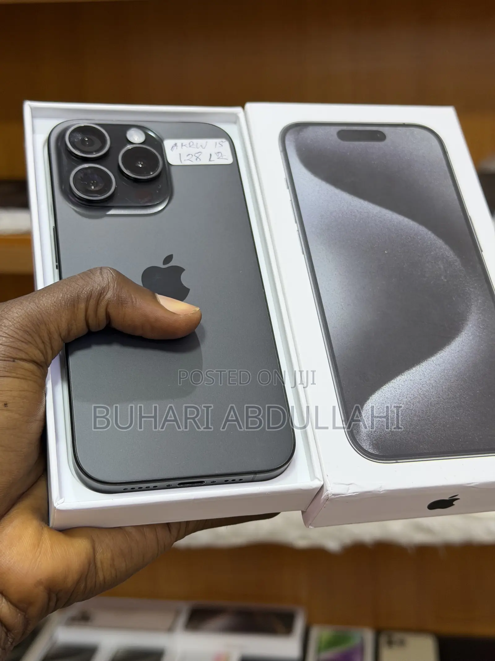 Apple iPhone 15 Pro 128 GB Black