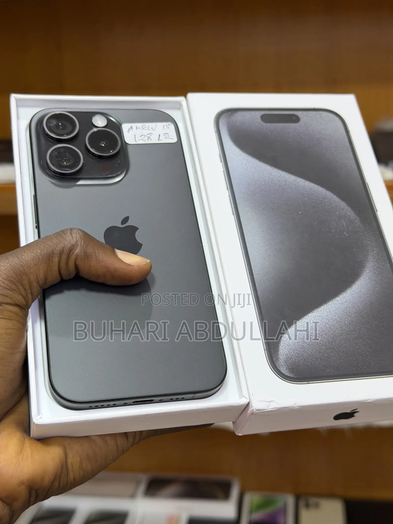 Apple iPhone 15 Pro 128 GB Black