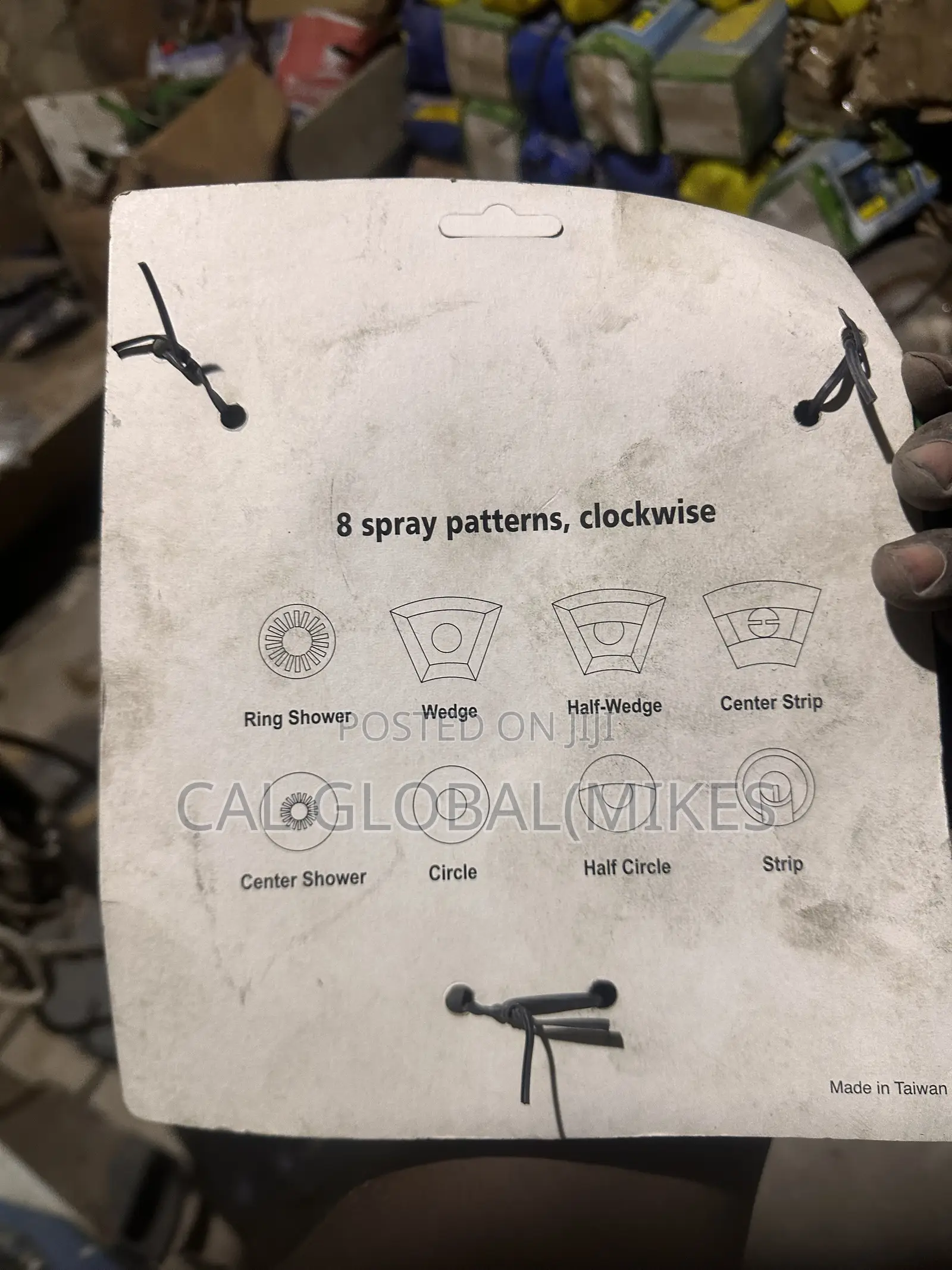 8 Pattern Sprinklers