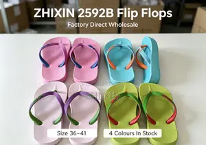 ZHIXIN 2592B Flip Flops Wholesale Factory Direct