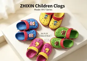 ZHIXIN 1917 Kids Clogs Wholesale Factory Direct
