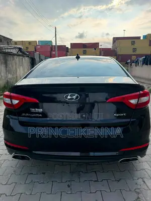 Hyundai Sonata 2015 Black