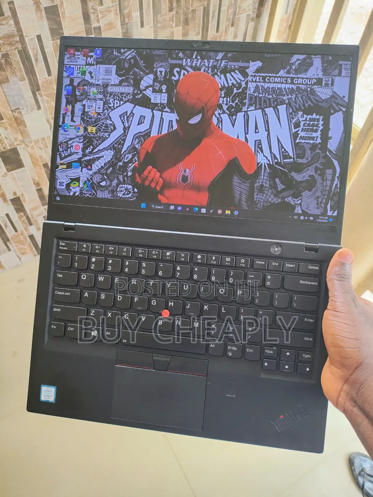 Laptop Lenovo ThinkPad X1 16GB Intel Core i7 SSD 256GB