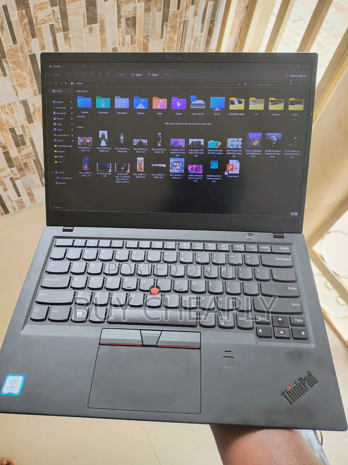 Laptop Lenovo ThinkPad X1 16GB Intel Core i7 SSD 256GB
