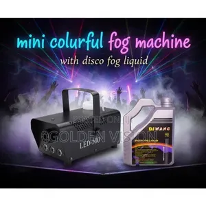 Colorful Lights Stage Equipment Fog Machine for Bar Party Private 500W