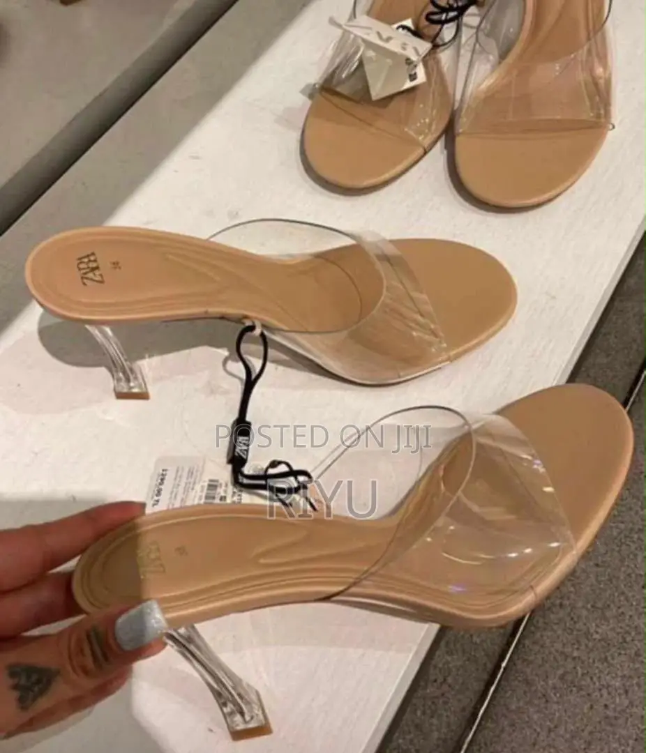 Zara Transparent Heels