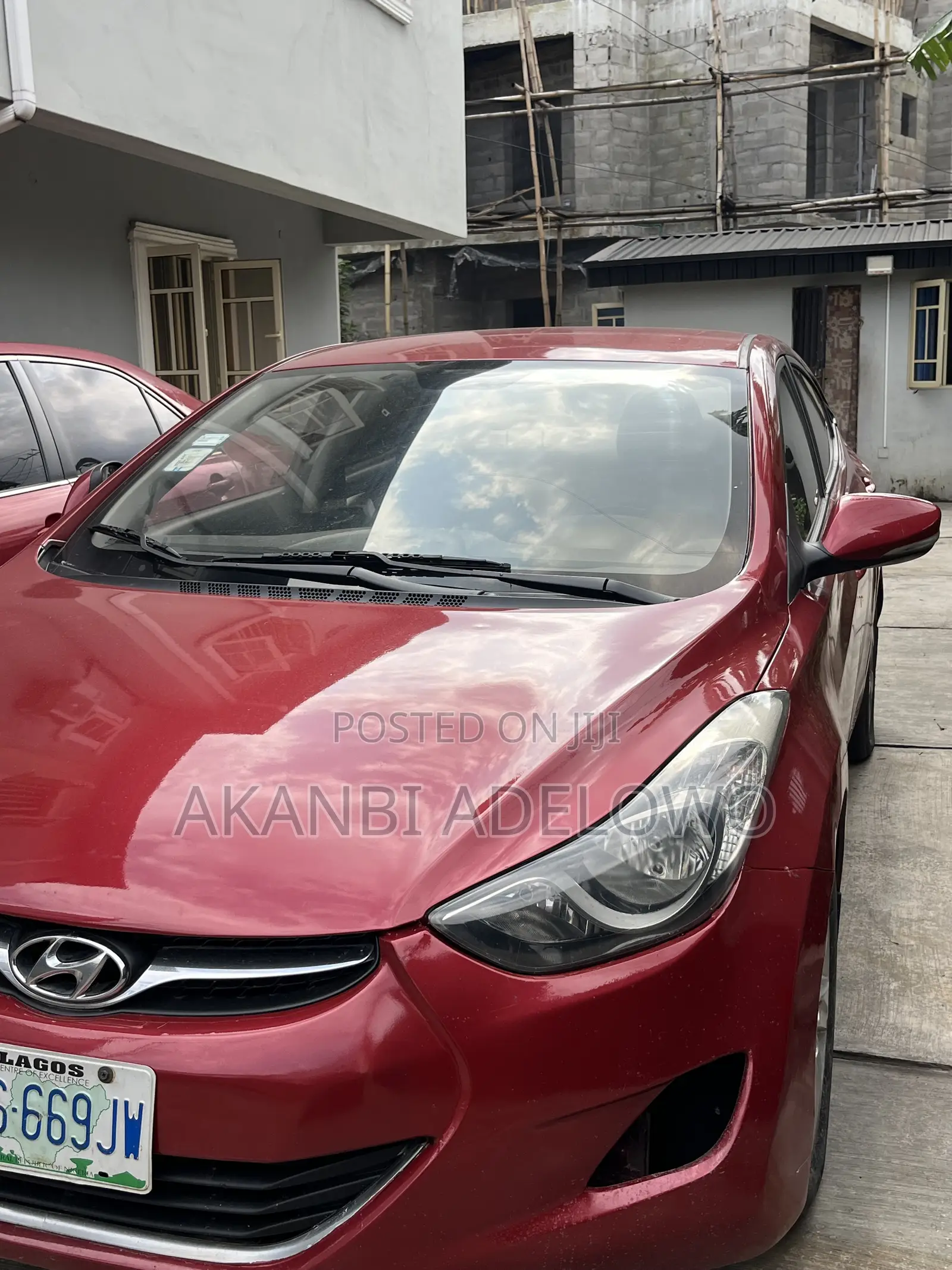 Hyundai Elantra 2013 Red