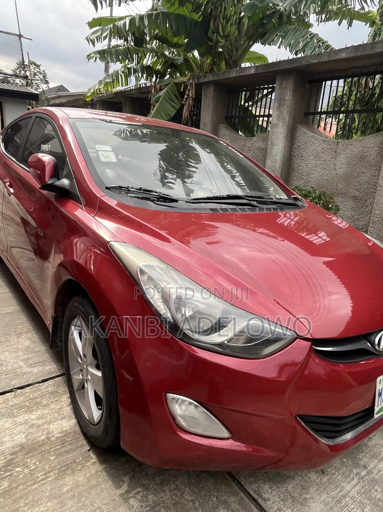 Hyundai Elantra 2013 Red