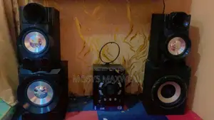Sound Boom Speaker Desk