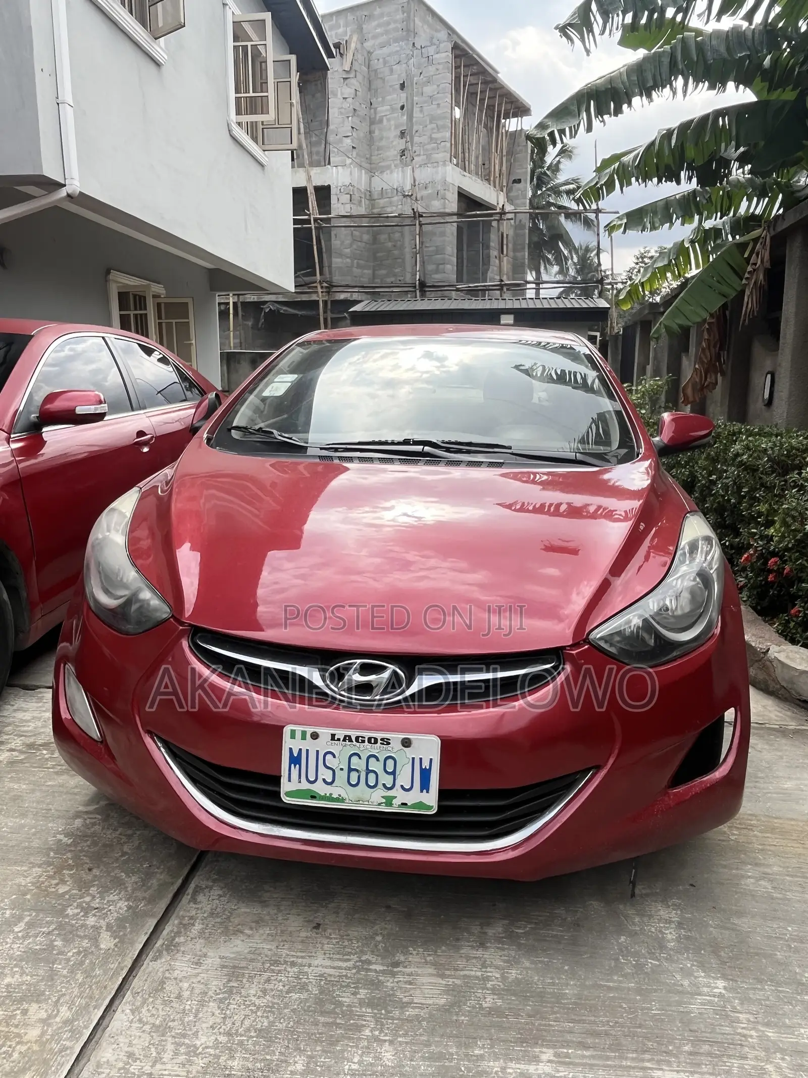 Hyundai Elantra 2013 Red