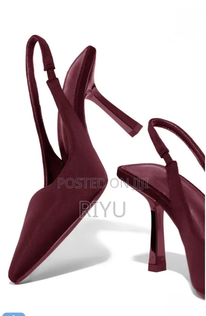 Slingback Pointed Toe Heels