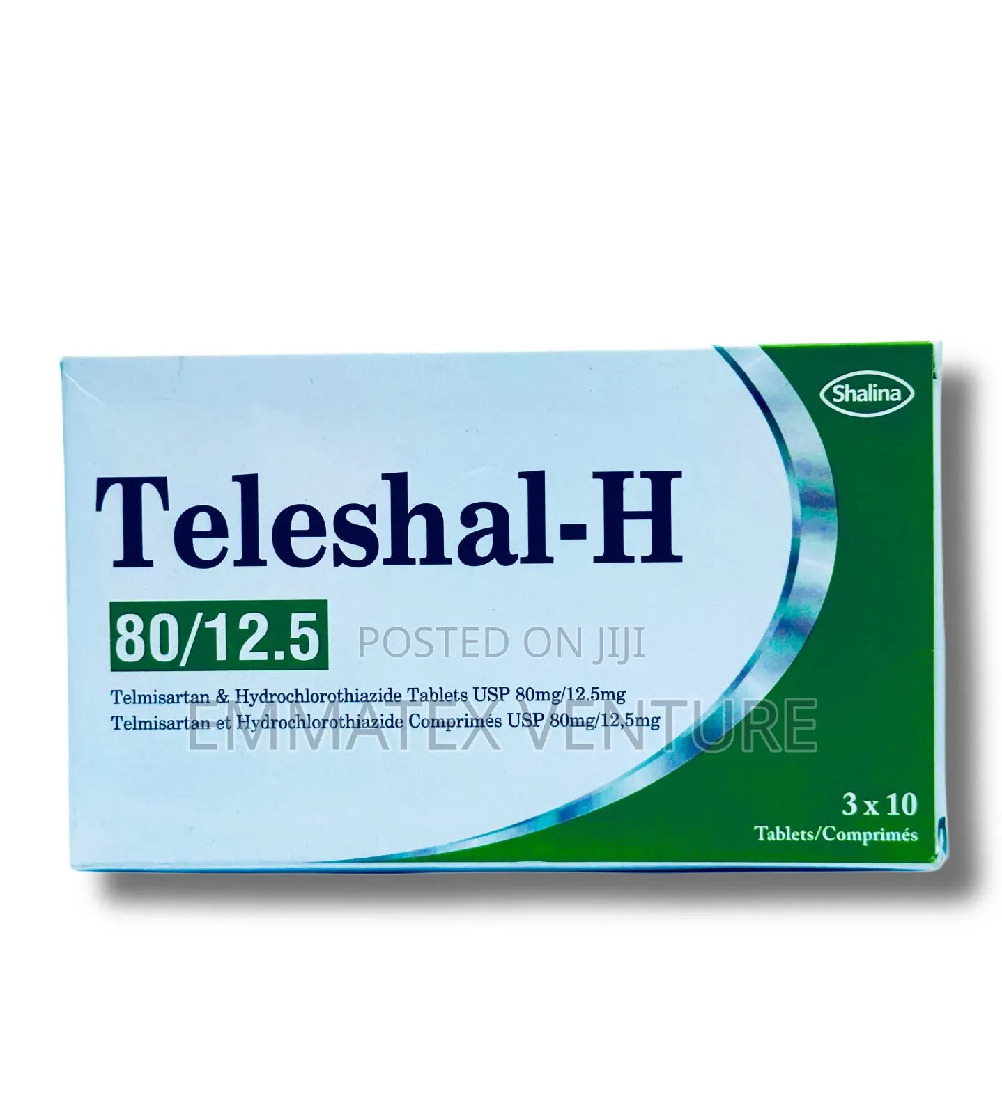 Teleshal-H Tablet (Telmisartan/Hydrochlorothiazide)
