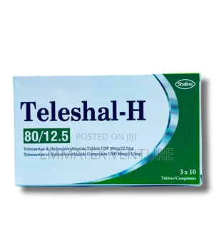 Teleshal-H Tablet (Telmisartan/Hydrochlorothiazide)