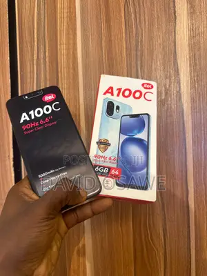 New Itel A100C 64 GB Black