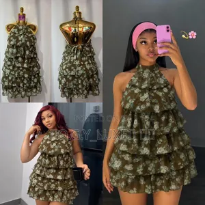 Elegant Floral Women's Mini Dress – Premium Quality, Stylish Casual