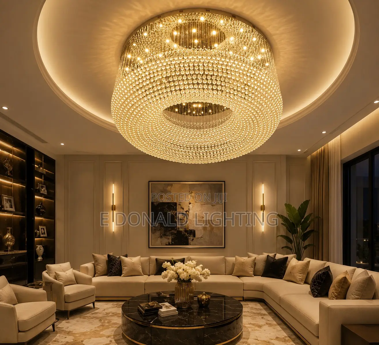 Crystal Rain Drop Light