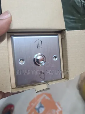 Stainless Steel Exit Button