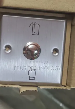 Stainless Steel Exit Button
