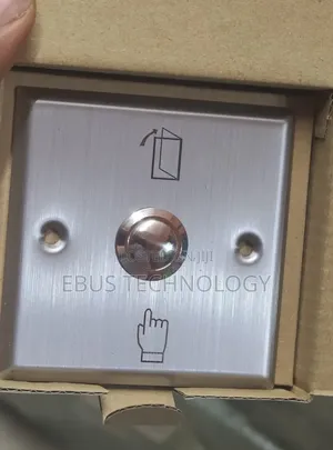 Stainless Steel Exit Button