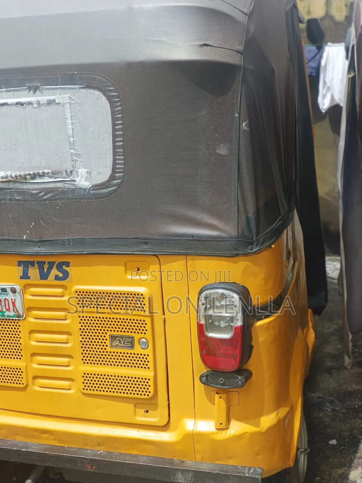Tricycle 2025 Yellow