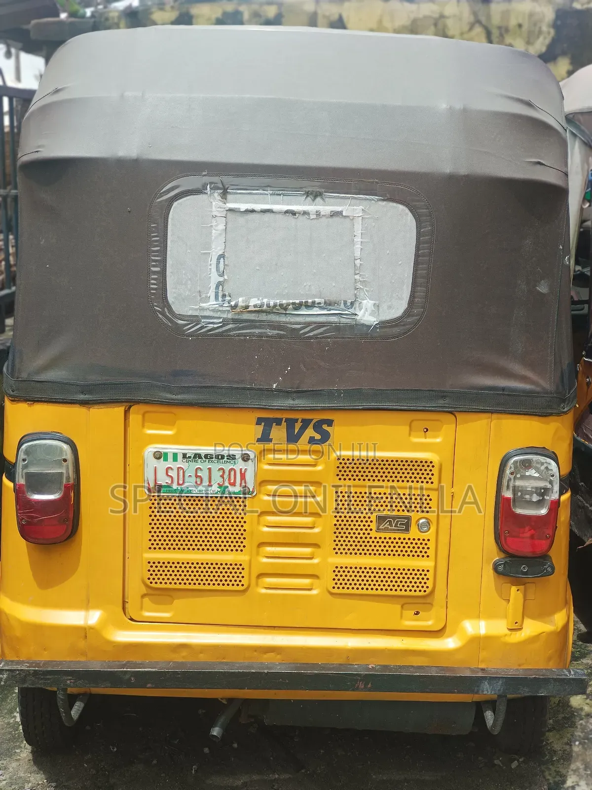 Tricycle 2025 Yellow