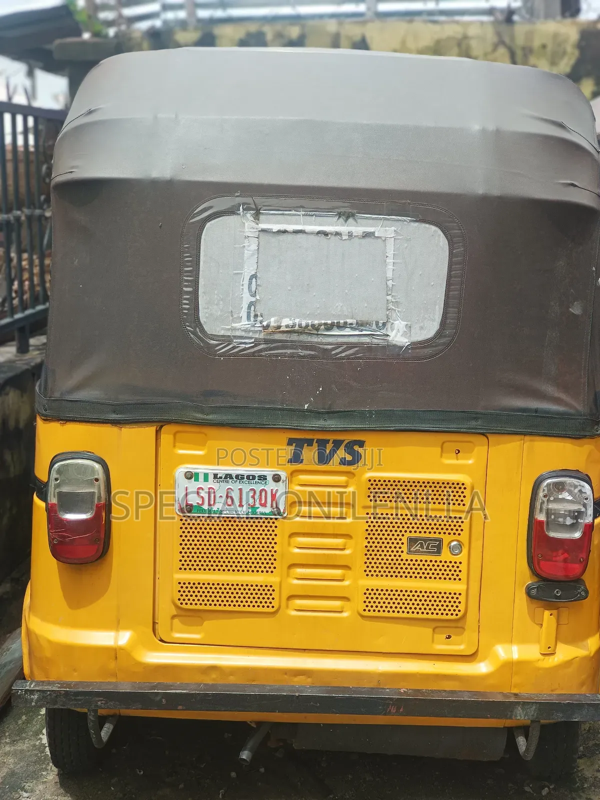 Tricycle 2025 Yellow