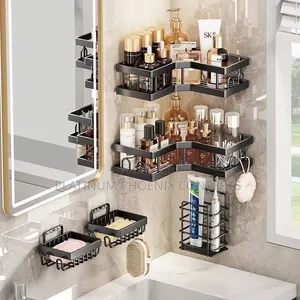 5in1 Corner Shower Caddy Rack