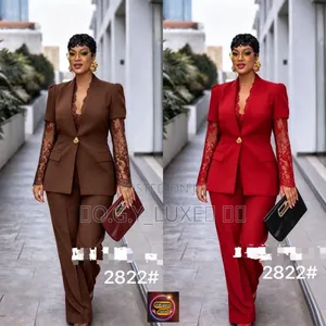 Elegant Women's 2-Piece Palazzo Trouser Set | Premium Quality 