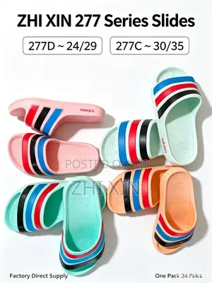 ZHI XIN 277 Striped EVA Slides Wholesale