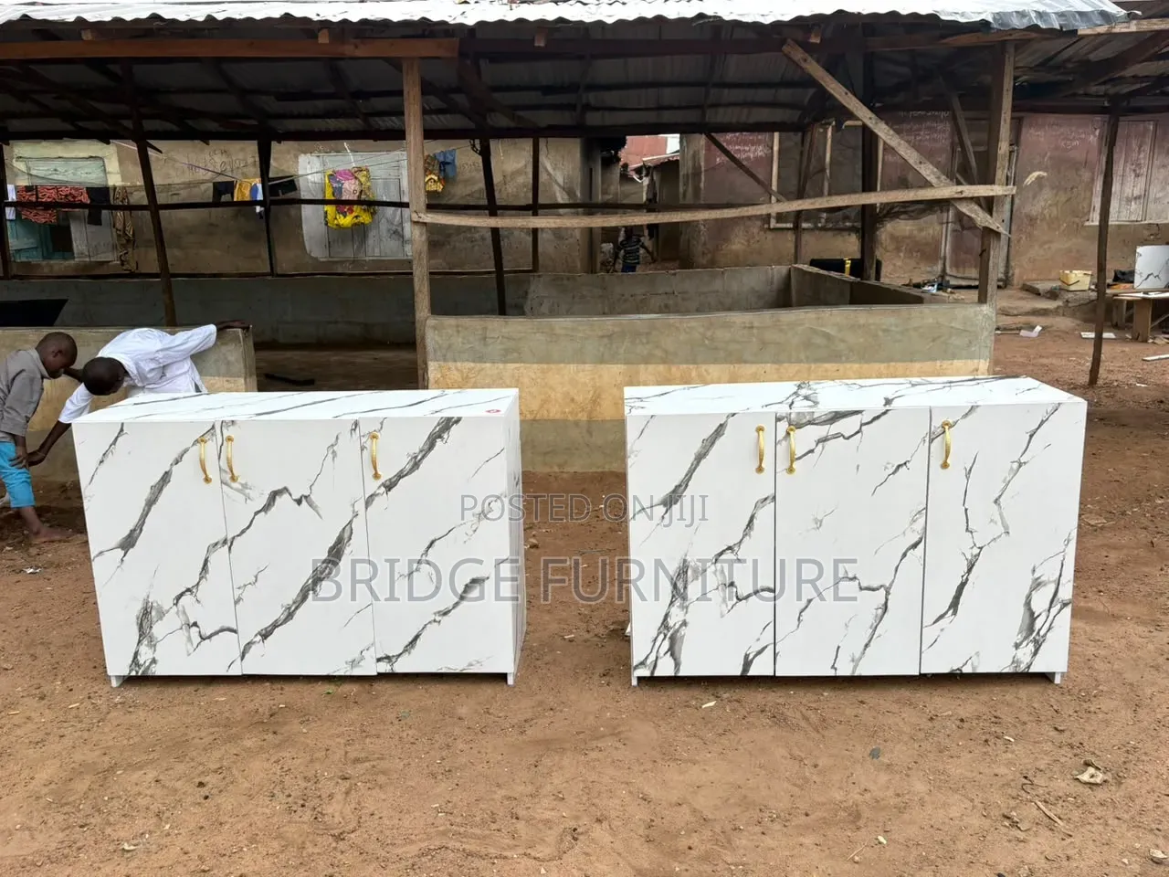 3 Doors Kitchen Cabinet