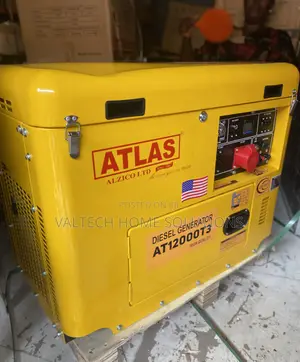 Atlas 15KVA Industrial Soundproof Generator – Pure Copper Coil