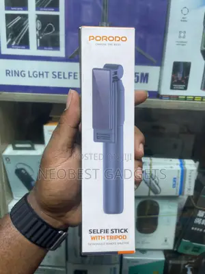 Brand New Porodo Selfie Stick With Tripod